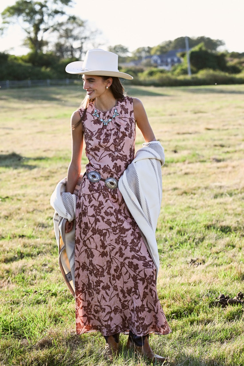 Emily Dress in Sugarcane Multi