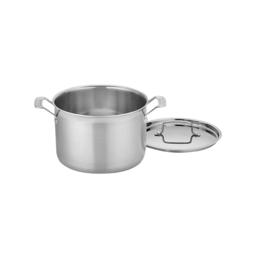 MultiClad Pro Triple Ply Stainless Cookware 8 Quart Stockpot in Stainless Steel