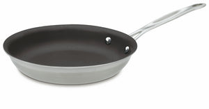 MultiClad Pro Triple Ply Stainless Cookware 8" Nonstick Skillet in Stainless Steel