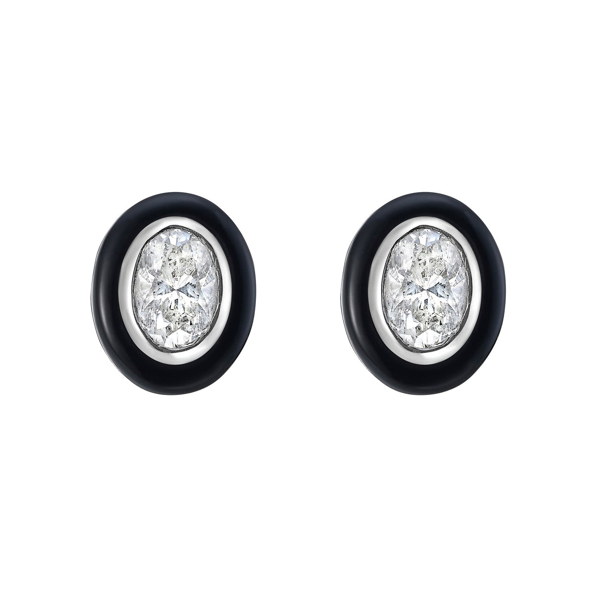 Velvet Oval Studs - Jewelry - RUCHI New York