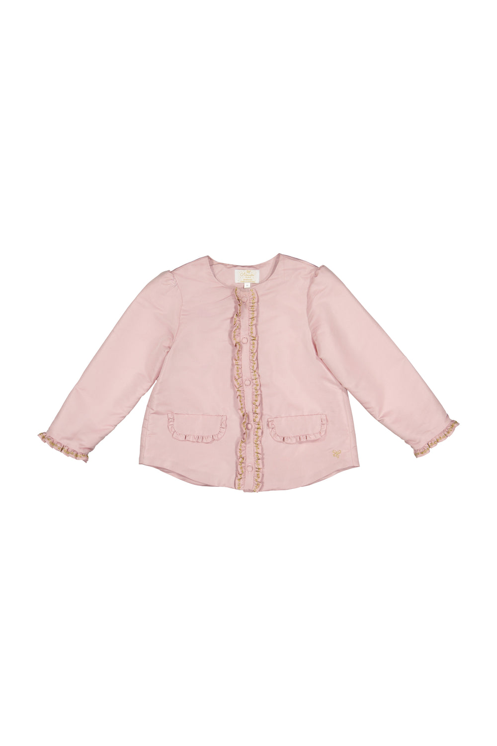 Vendôme Jacket in Light Pink Smocked