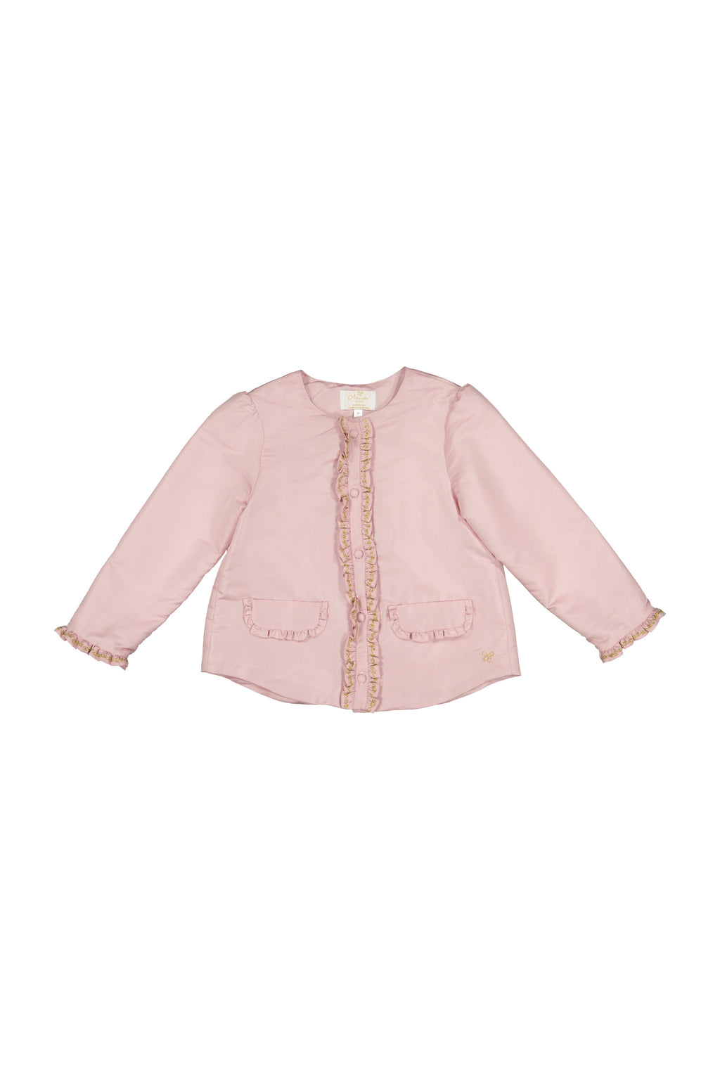 Vendôme Jacket in Light Pink Smocked