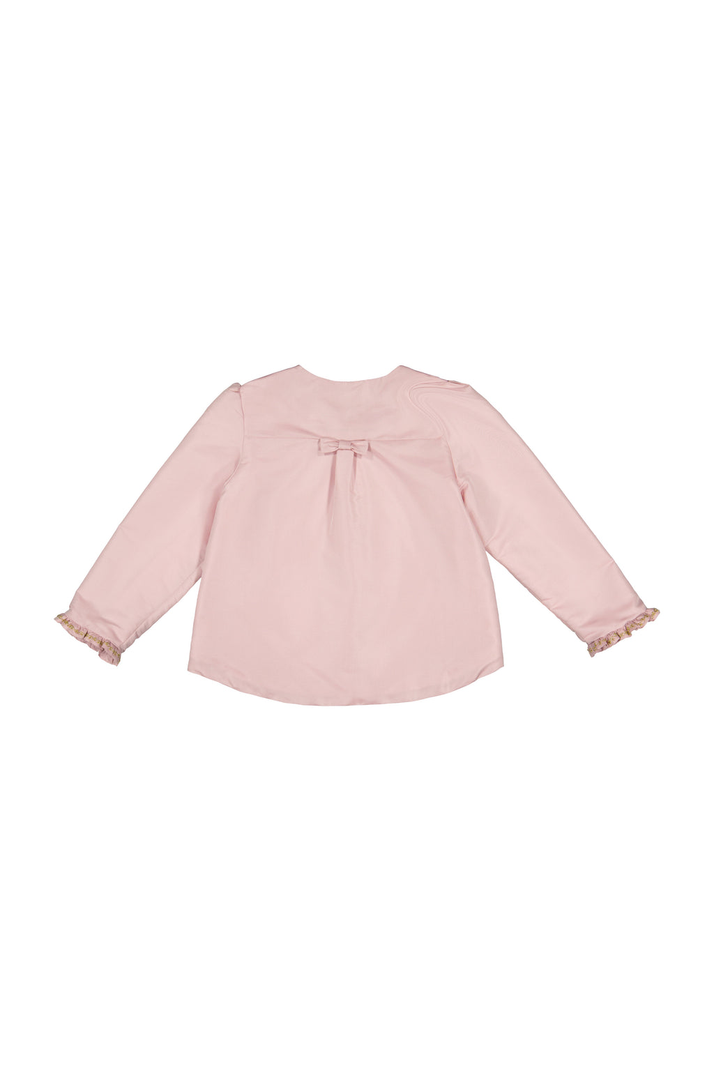 Vendôme Jacket in Light Pink Smocked