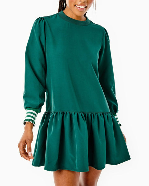 Addison Bay Active Crepe Vine Dress X-Large / Navy/Cherry Stars-Final Sale Addison Bay Active Crepe Vine Dress X-Large / Navy/Cherry Stars-Final Sale