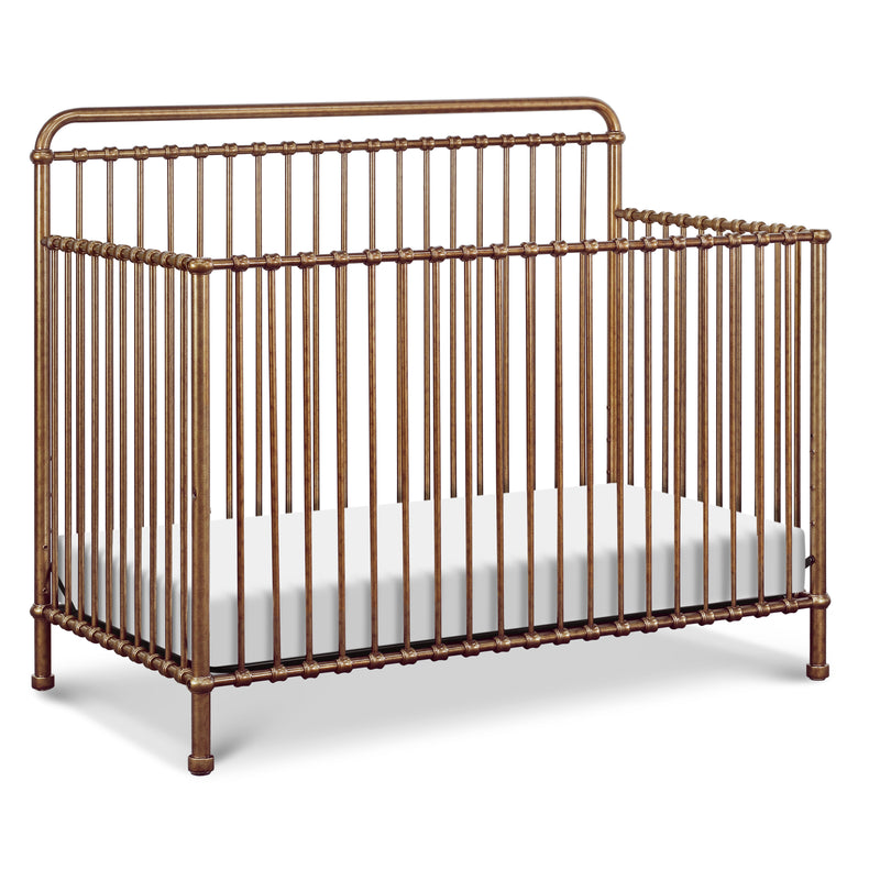 Winston 4-in-1 Convertible Crib in Vintage Gold