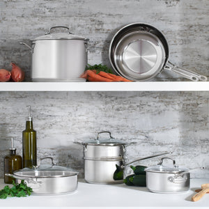 Chef's Classic® Stainless 11-Piece Set in Stainless Steel