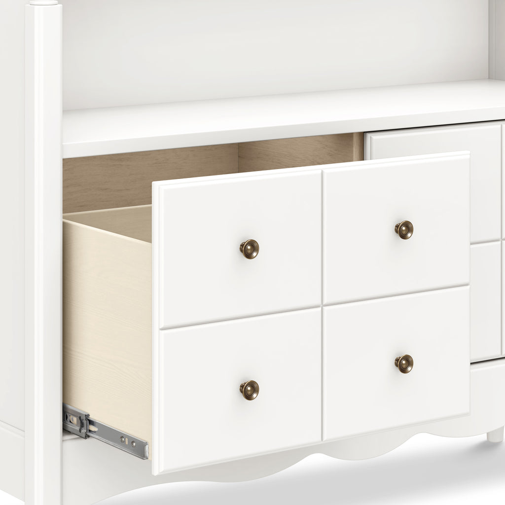 Liberty Library Hutch in Warm White