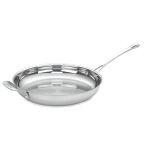 Contour Collection 12" Skillet with Helper Handle in Stainless Steel