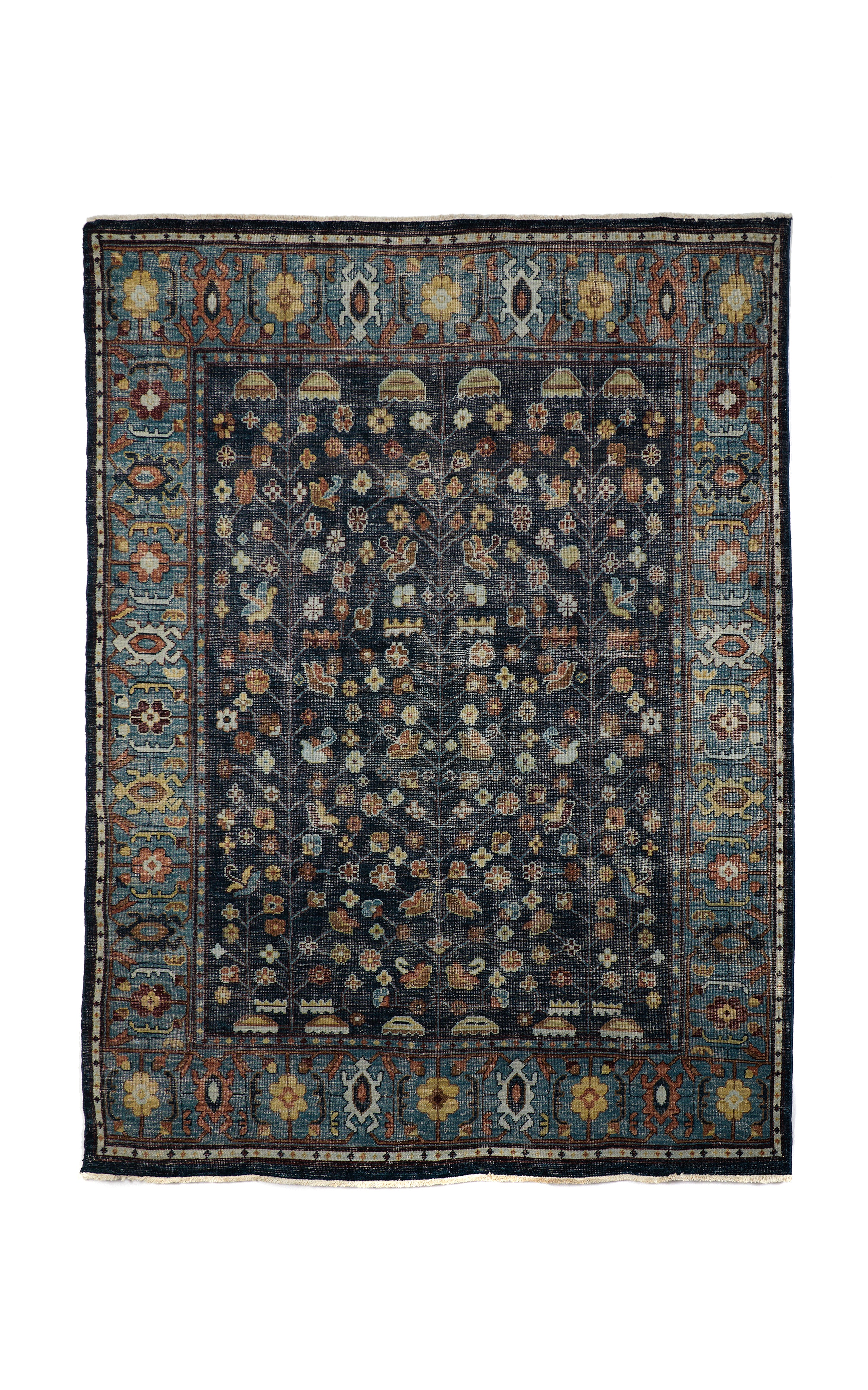 Blue Moon Wool Rug 2.5 x 12'