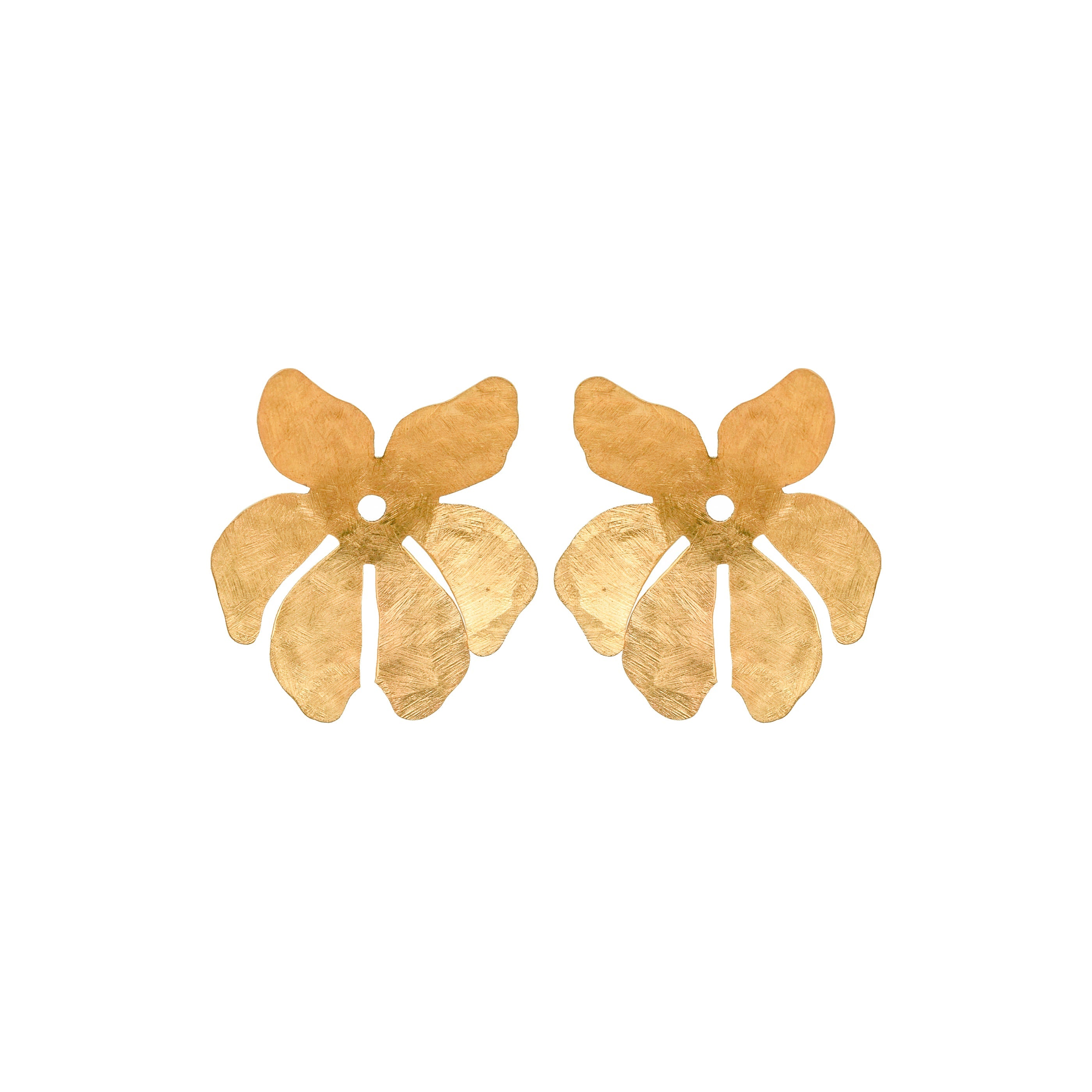 Mini Gold Tahiti Earrings