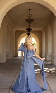 Evening Best Gown in Wedgewood Blue
