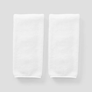 Signature Hand Towel in White, Set of 2