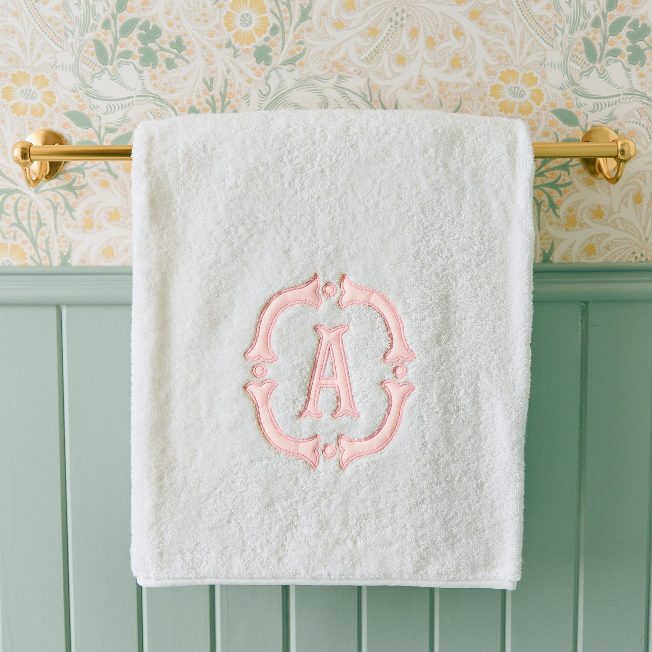 Applique Signature Bath Towel