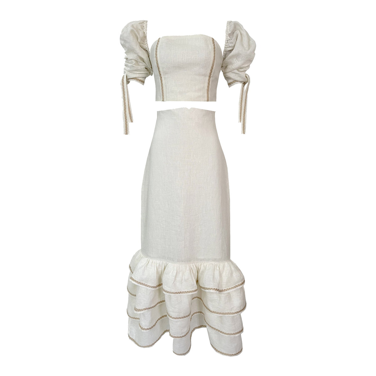 Flamenco White Set