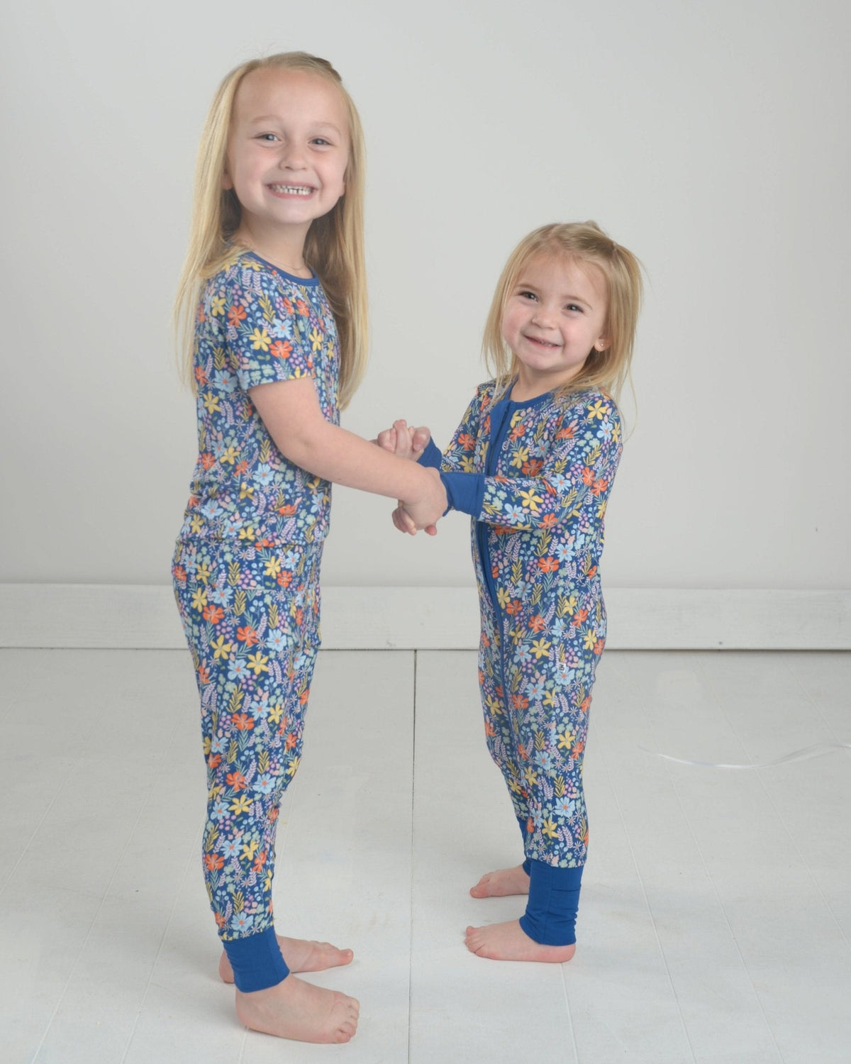 Wildflower Bamboo Romper, Bamboo Zippy, Floral Zippy, Bamboo Pajamas