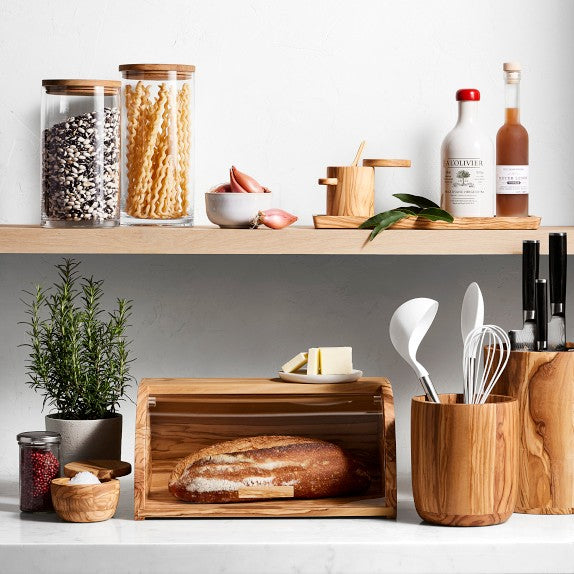 Williams Sonoma Olivewood Lazy Susan