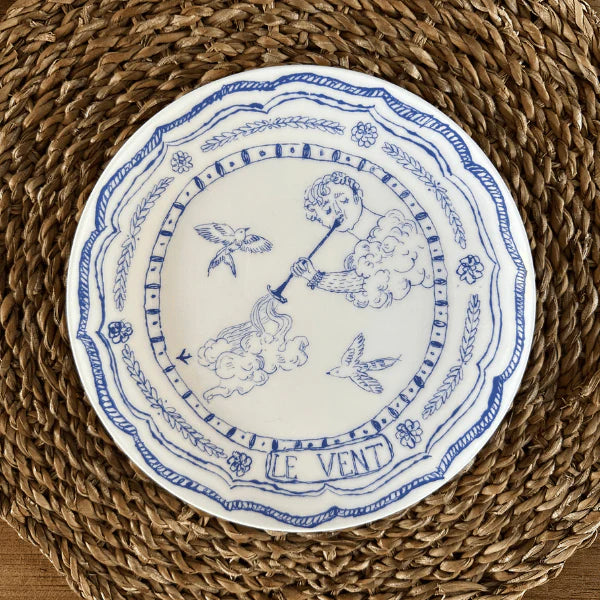 Element "Le Vent" Plate