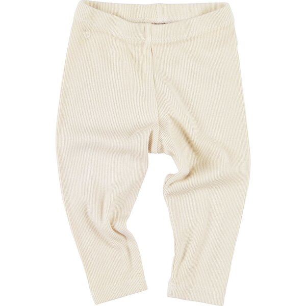 Baby Rib Legging, Natural (0-3mo)
