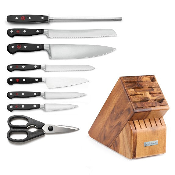 Wüsthof Classic Knife Block, Set of 9