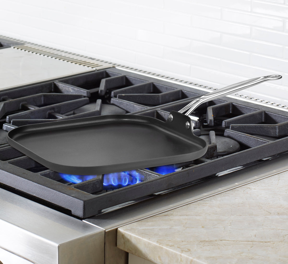 11'' Square Griddle in Black