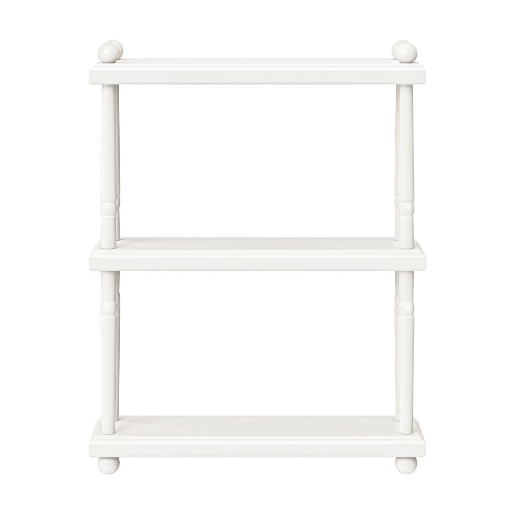 Liberty Tiered Wall Shelf in Warm White