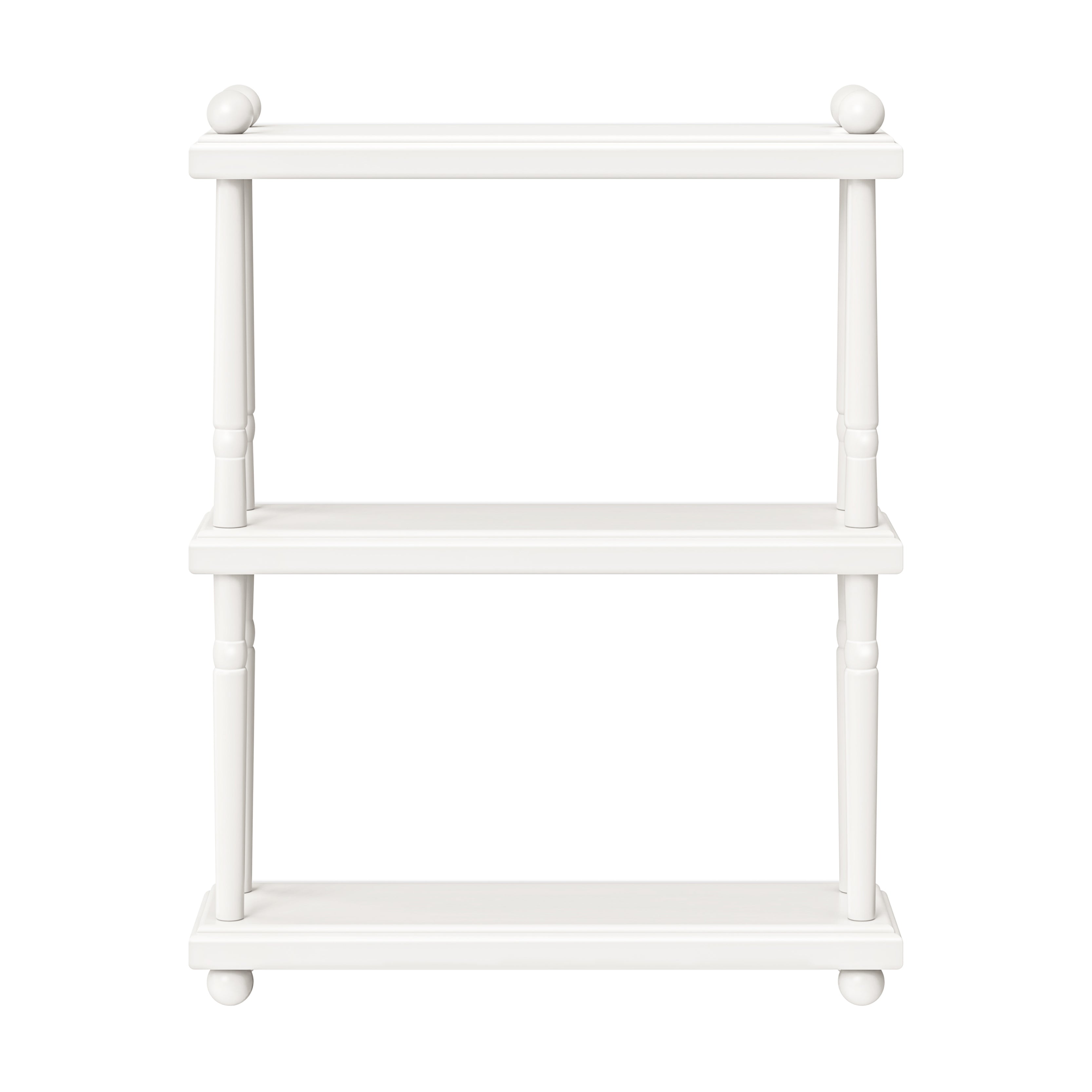 Liberty Tiered Wall Shelf in Warm White