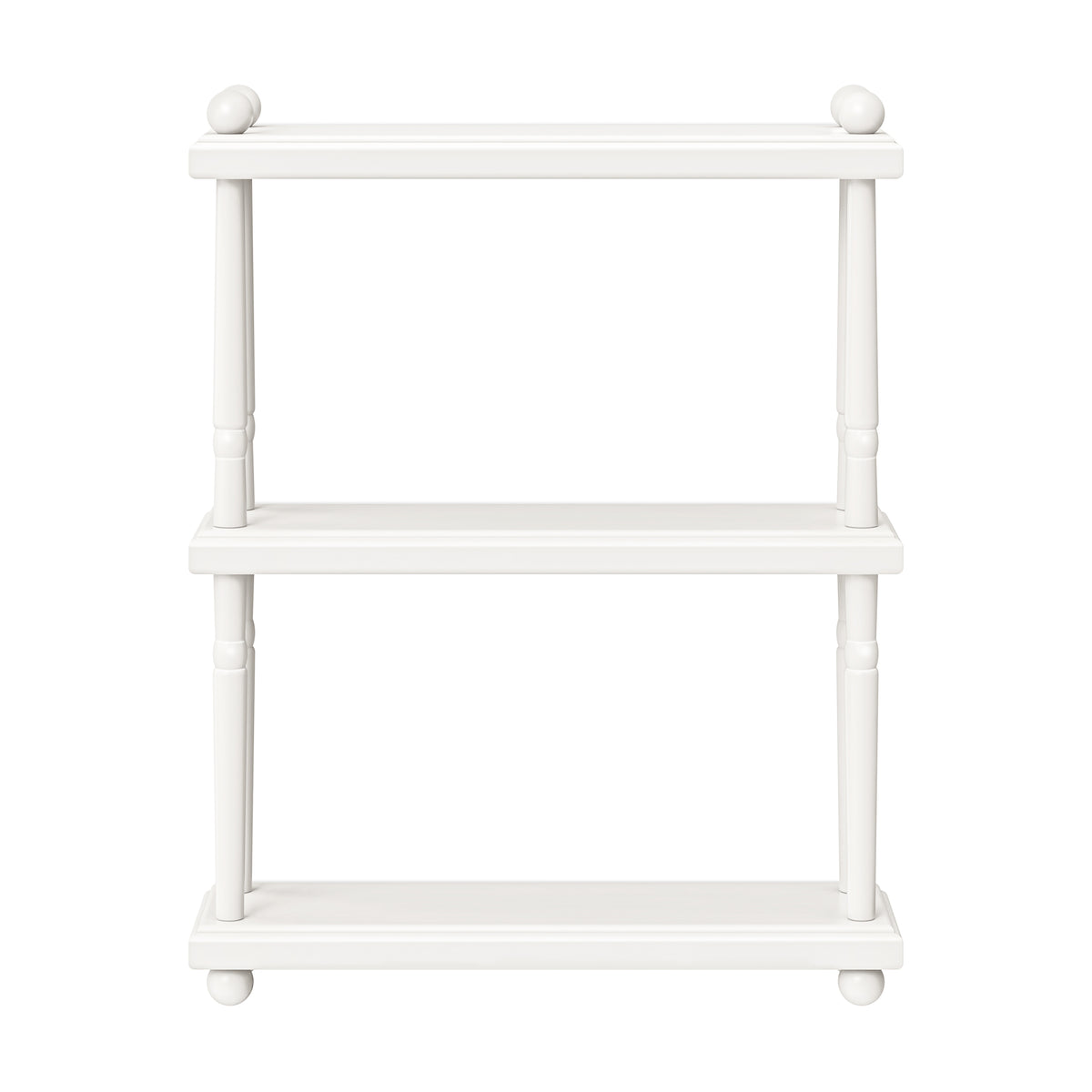 Liberty Tiered Wall Shelf in Warm White