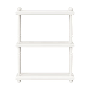Liberty Tiered Wall Shelf in Warm White