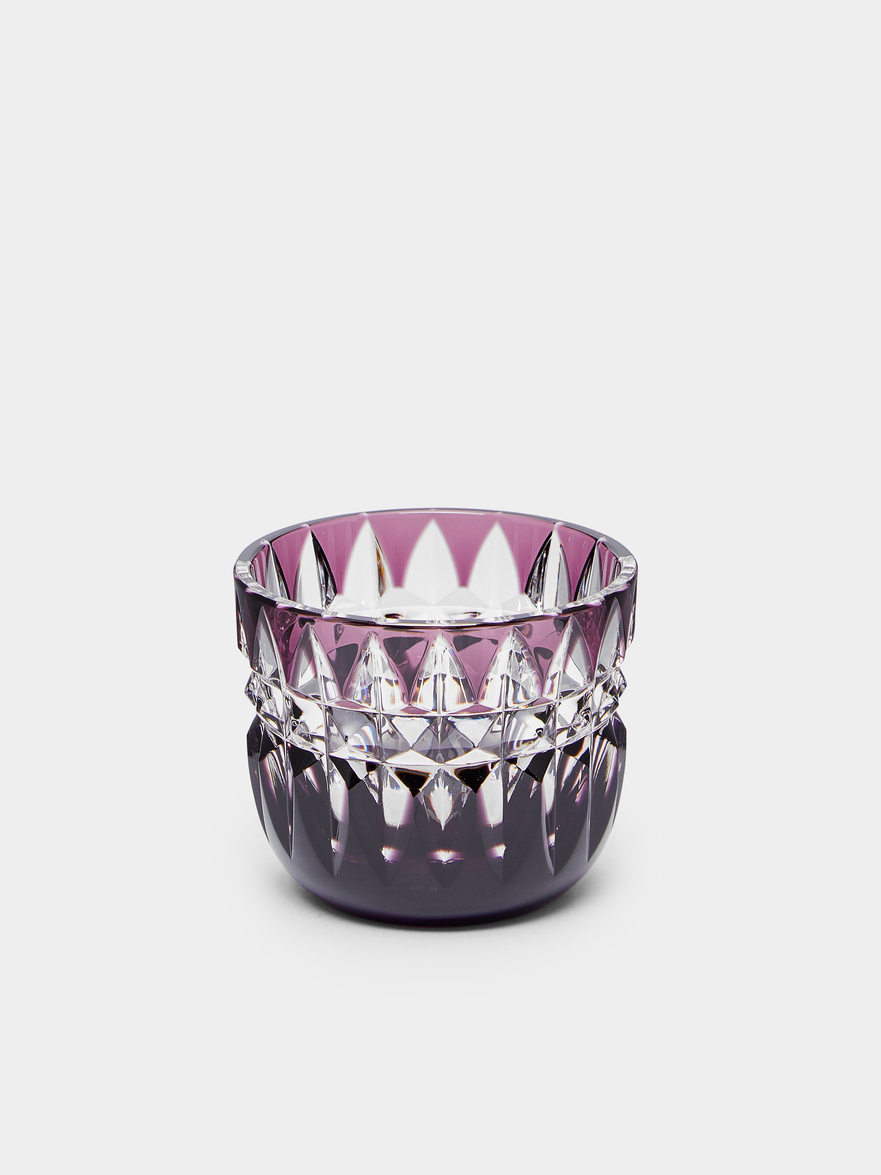 Cristallerie de Montbronn Seville Hand-Blown Crystal Candle Holder