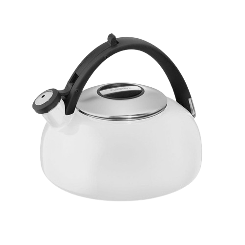 Peak® 2 Quart Teakettle in White