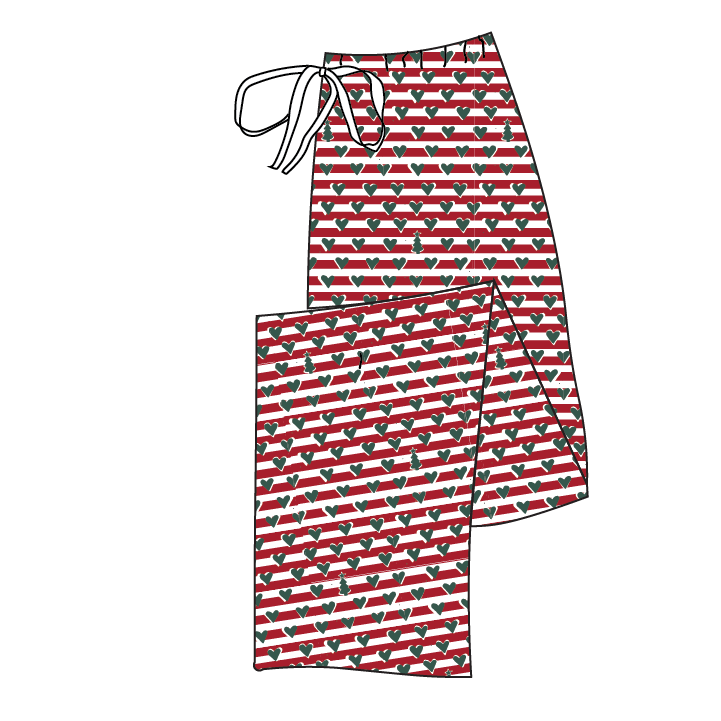 Christmas Stripe Men's Pajama Pant