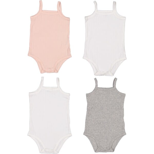 Baby Girl's Sleeveless Onesie Set