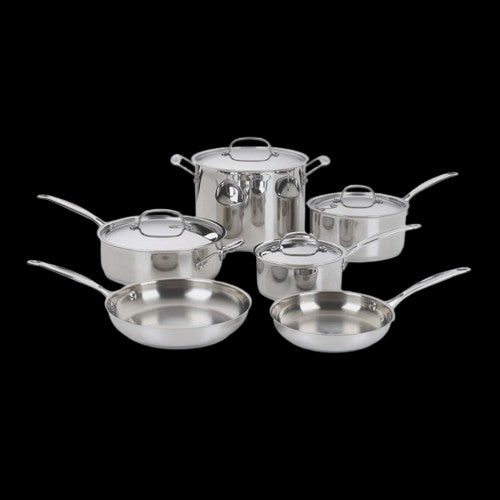 Chef's Classic® Stainless 10-Piece Set in Stainless Steel