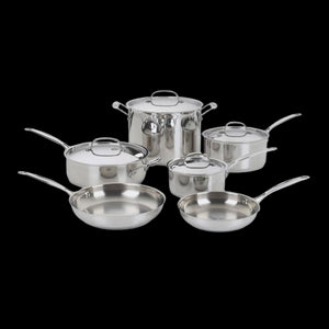 Chef's Classic® Stainless 10-Piece Set in Stainless Steel