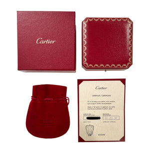 Cartier 3-Tone Gold Diamond Medium Model Trinity Necklace