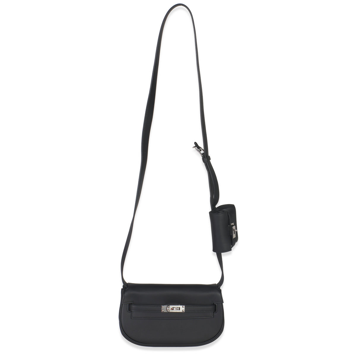 Hermes Black Swift Kelly Moove PHW