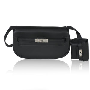 Hermes Black Swift Kelly Moove PHW