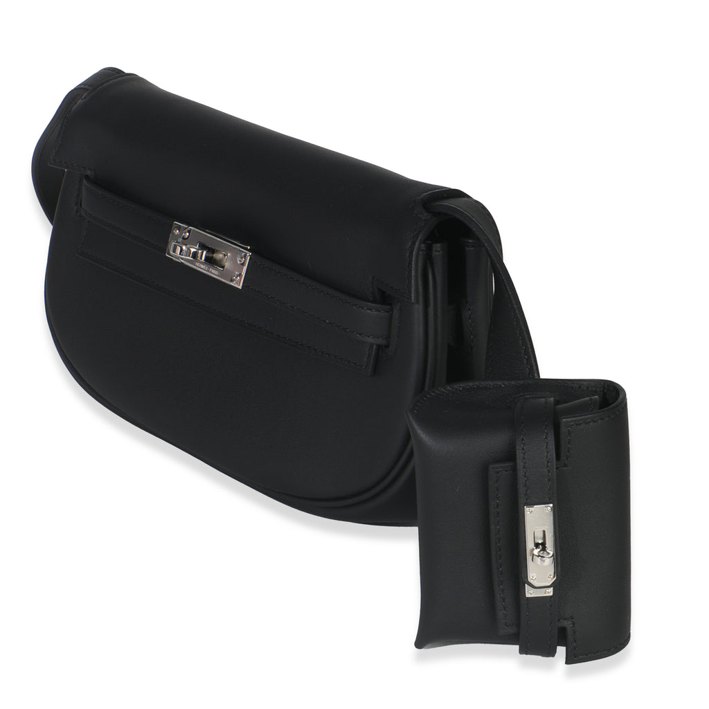 Hermes Black Swift Kelly Moove PHW
