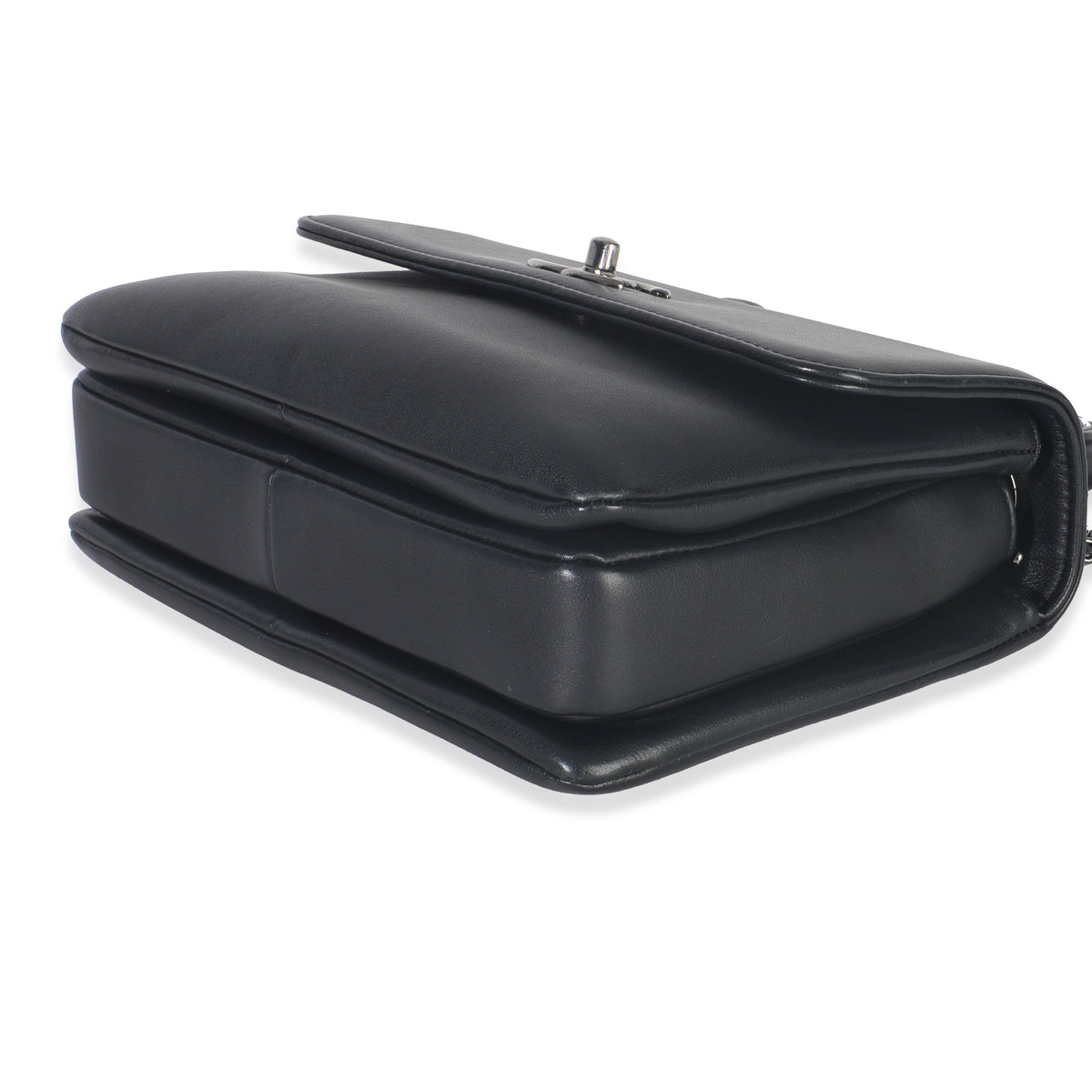 Chanel Black Calfskin Smooth Small Trendy CC Flap Bag