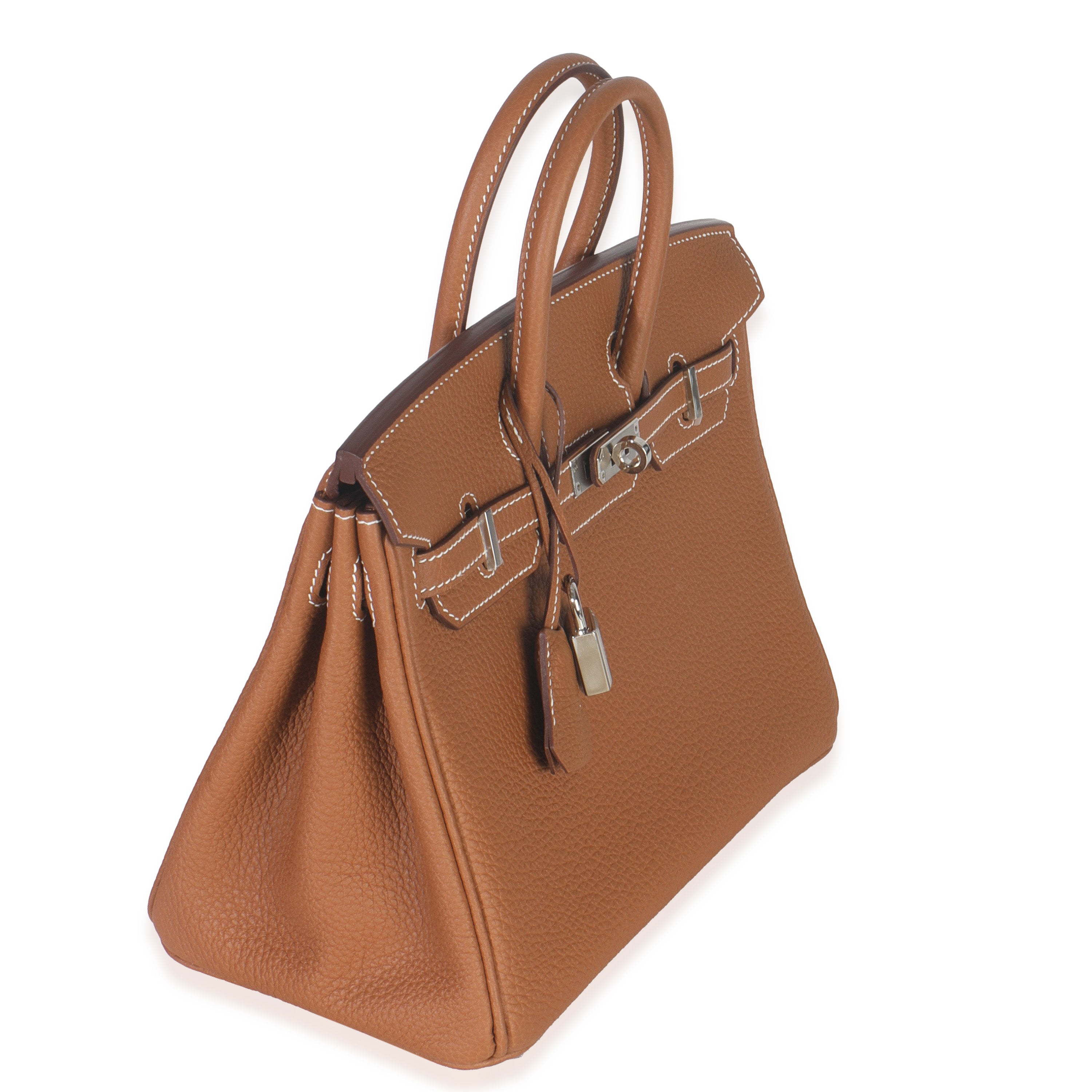 Hermes Gold Togo Birkin 25 PHW