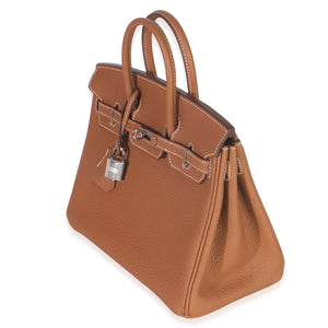 Hermes Gold Togo Birkin 25 PHW