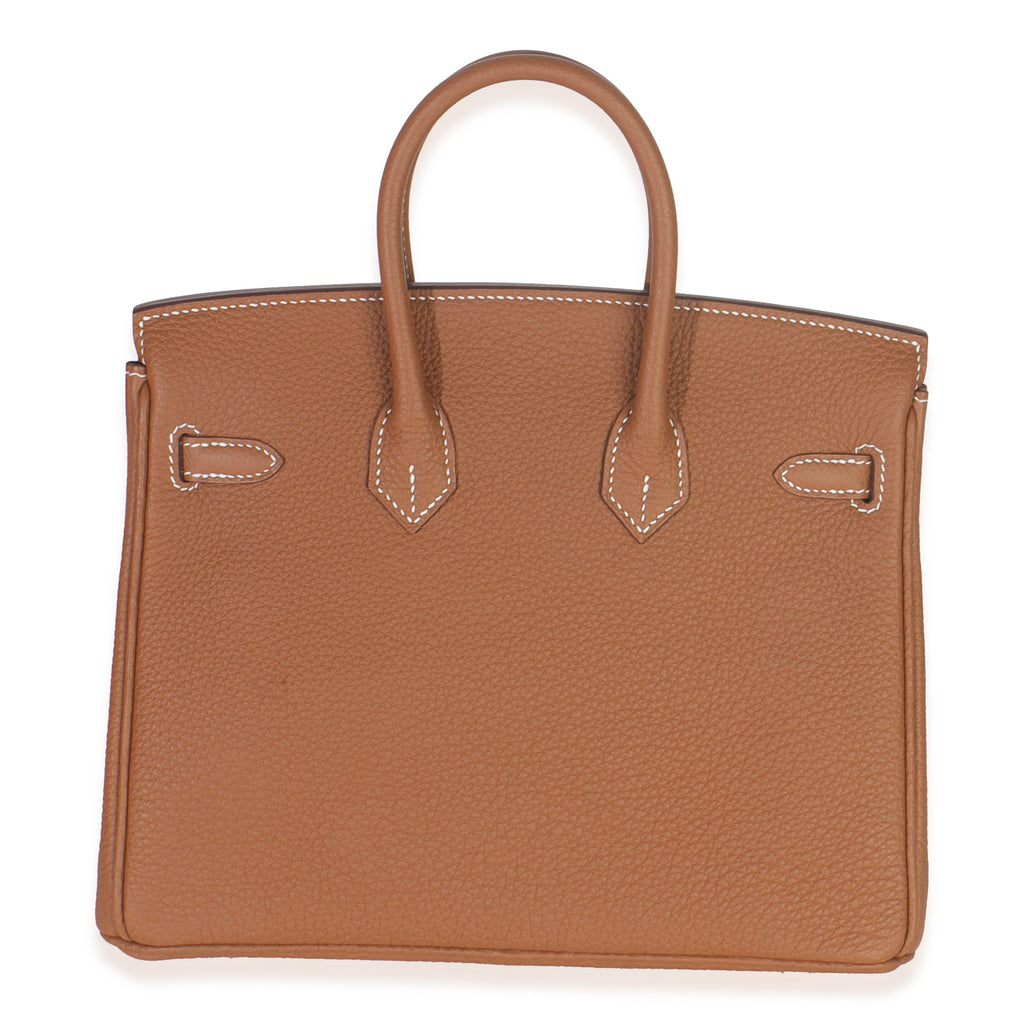 Hermes Gold Togo Birkin 25 PHW