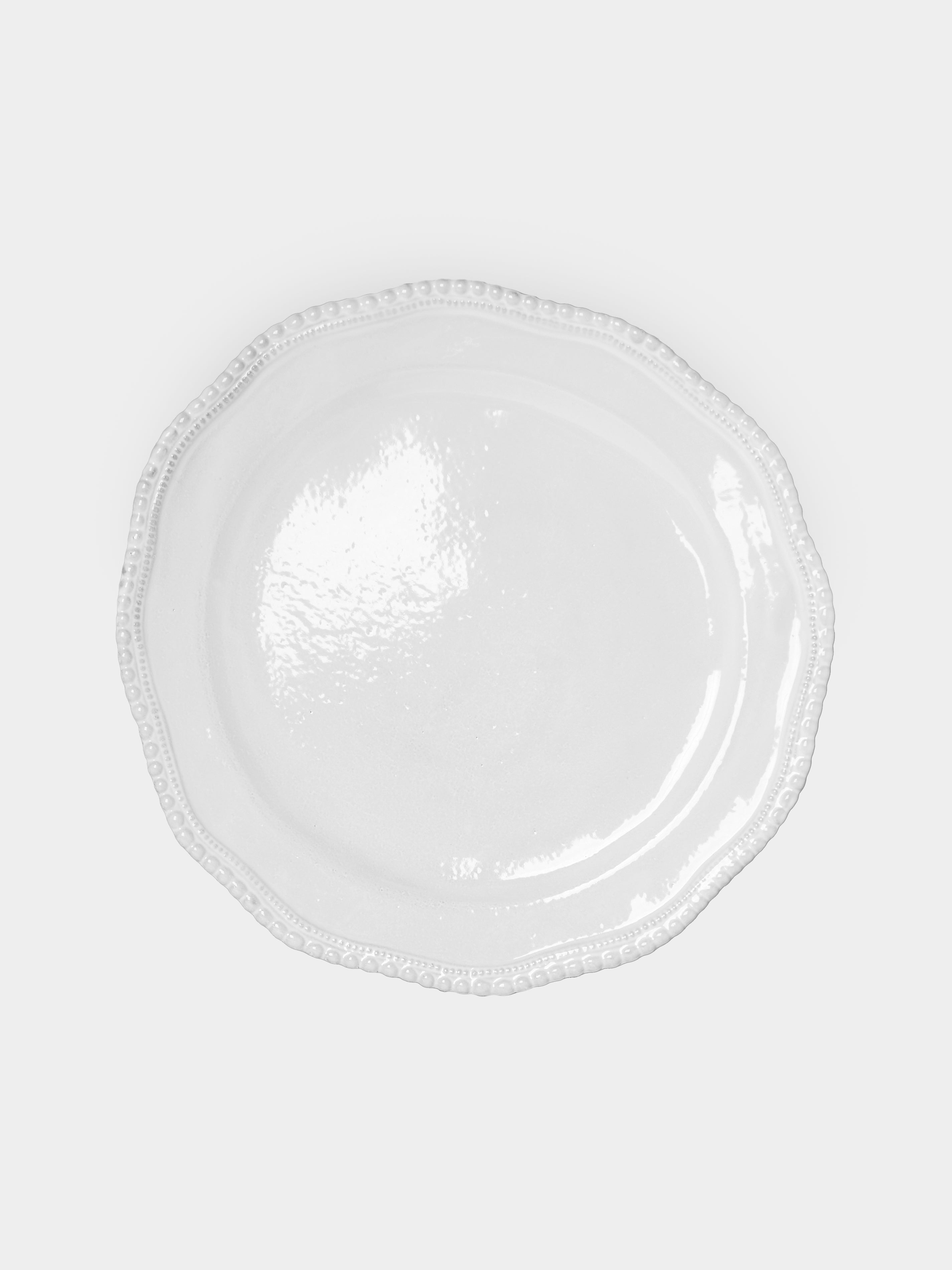 Astier de Villatte- Clarabelle Hand-Glazed Ceramic Dinner Plate