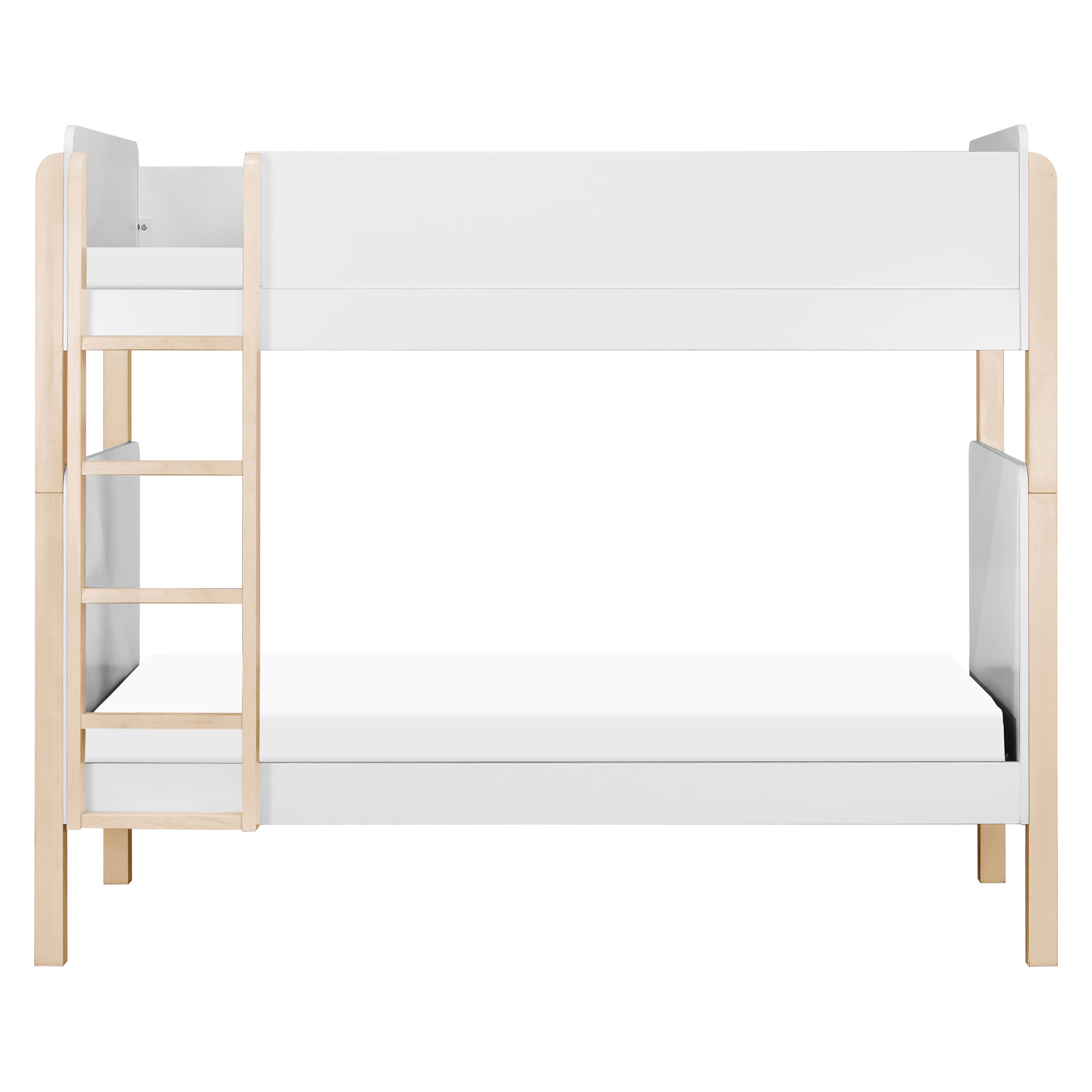 TipToe Bunk Bed in White & Washed Natural