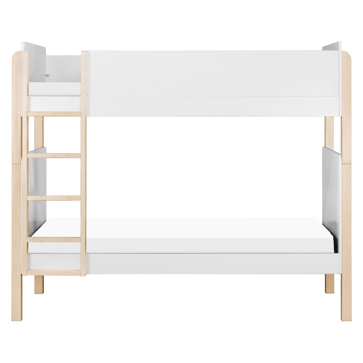TipToe Bunk Bed in White & Washed Natural
