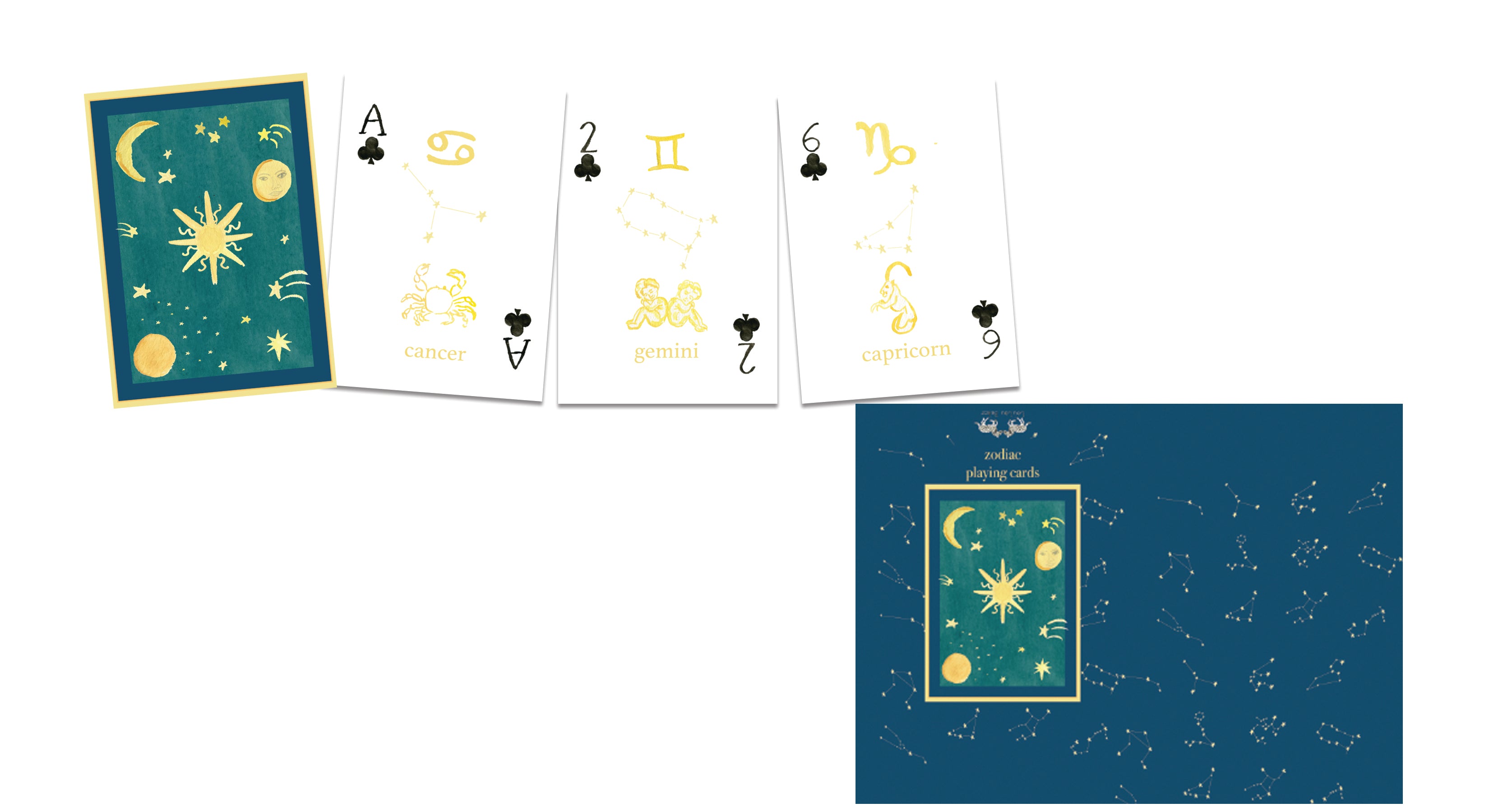 Zodiac Playing Cards