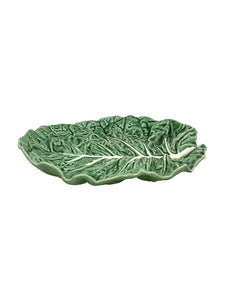 Cabbage Fruit Platter 14" in Green