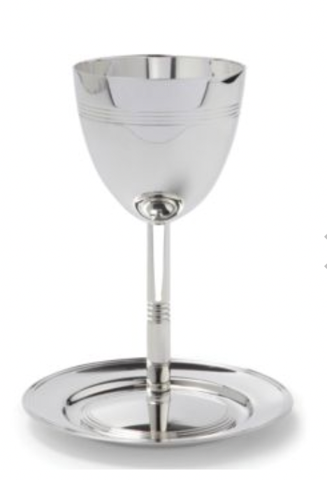 Christofle Kiddush Cup & Saucer