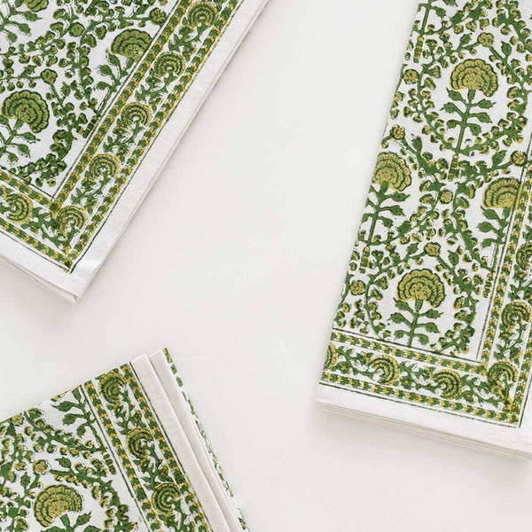 Caroline Green Napkin | Set of 4