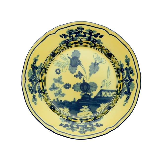 Bread plate Oriente Italiano Citrino